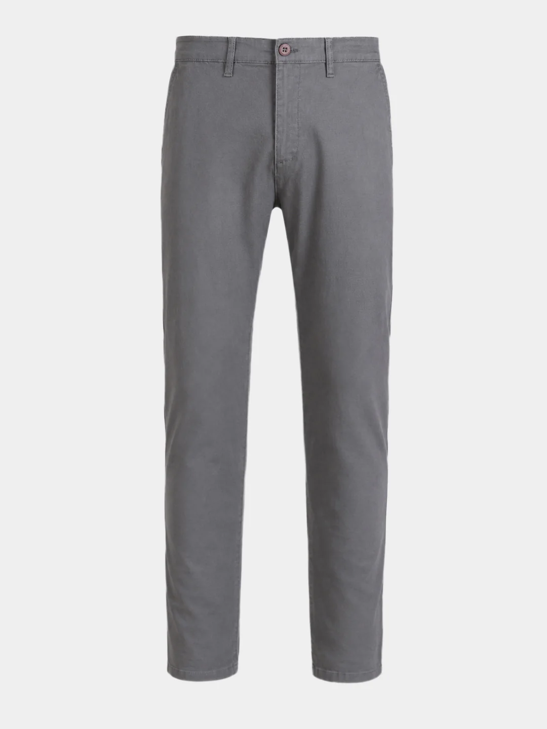 Men's Grey Slim Fit Chino - Image 7