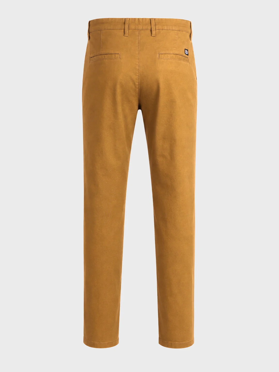 Men's Khaki Slim Fit Solid Chino - Image 8