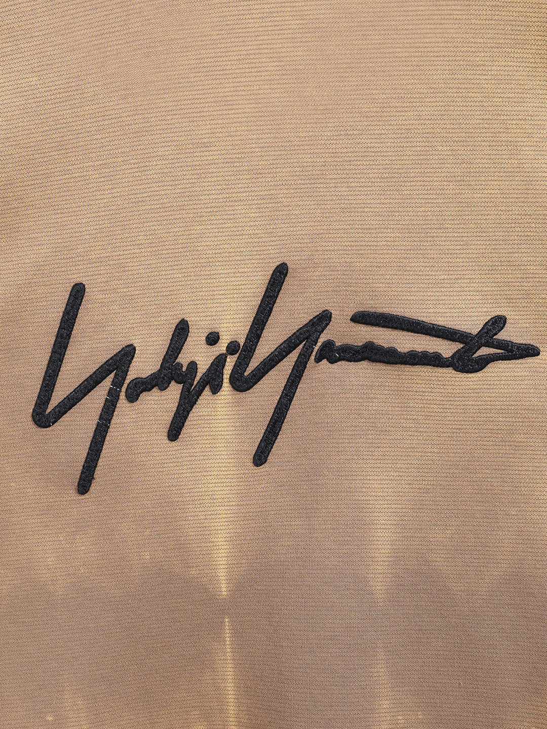 Men's Beige Relaxed Fit Embroided Casual Sweatshirt - Image 3