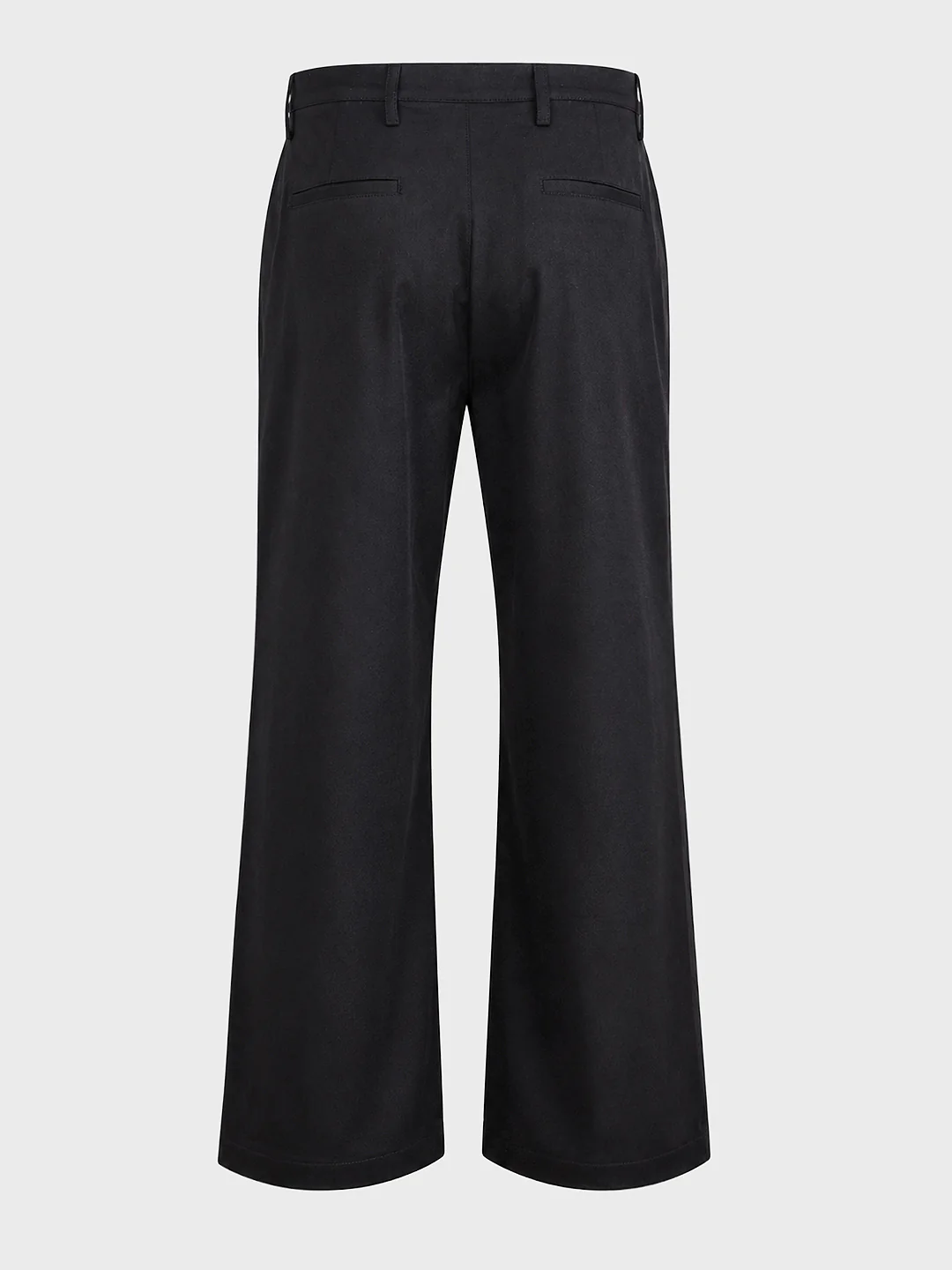 Men's Black Baggy Fit Solid Utility Trousers - Image 8