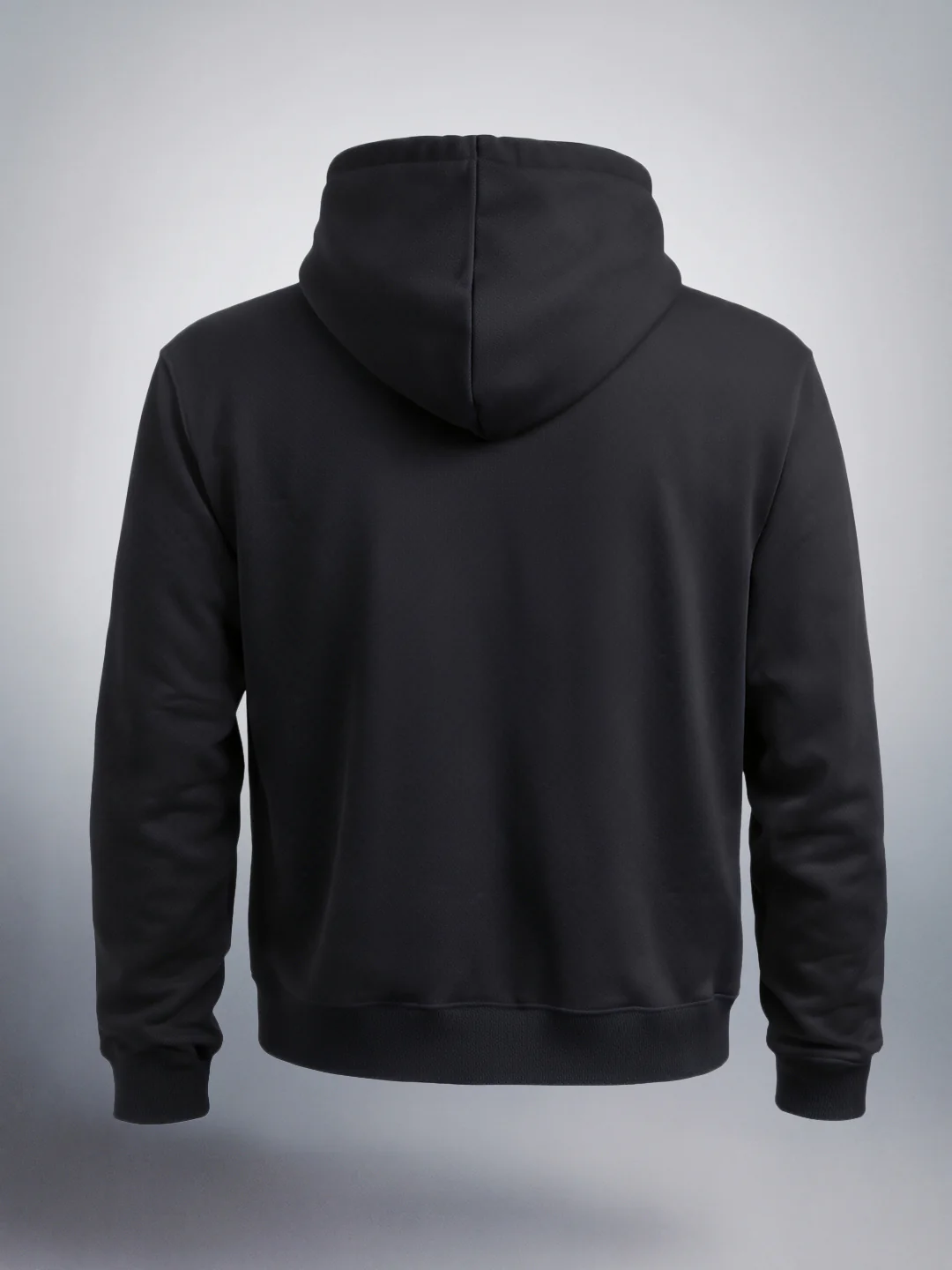 Men's Black Boxy Fit Printed Casual Sweatshirt - Image 5
