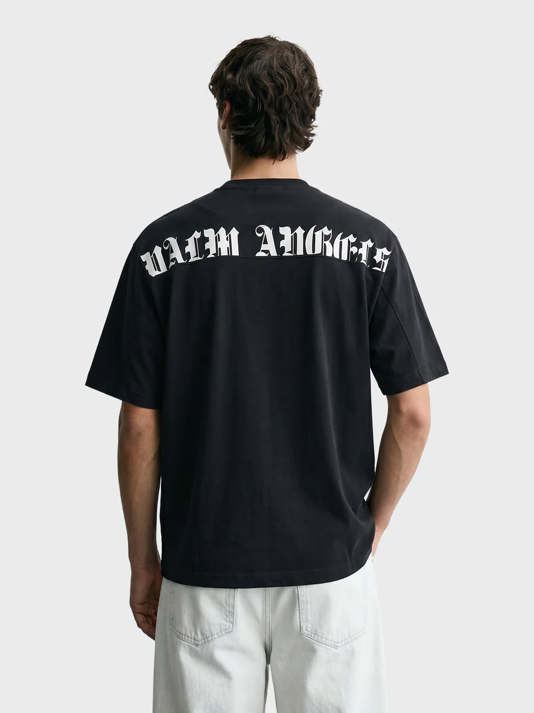 Men's Black Boxy Fit Printed Street Wear Shirt - Image 5