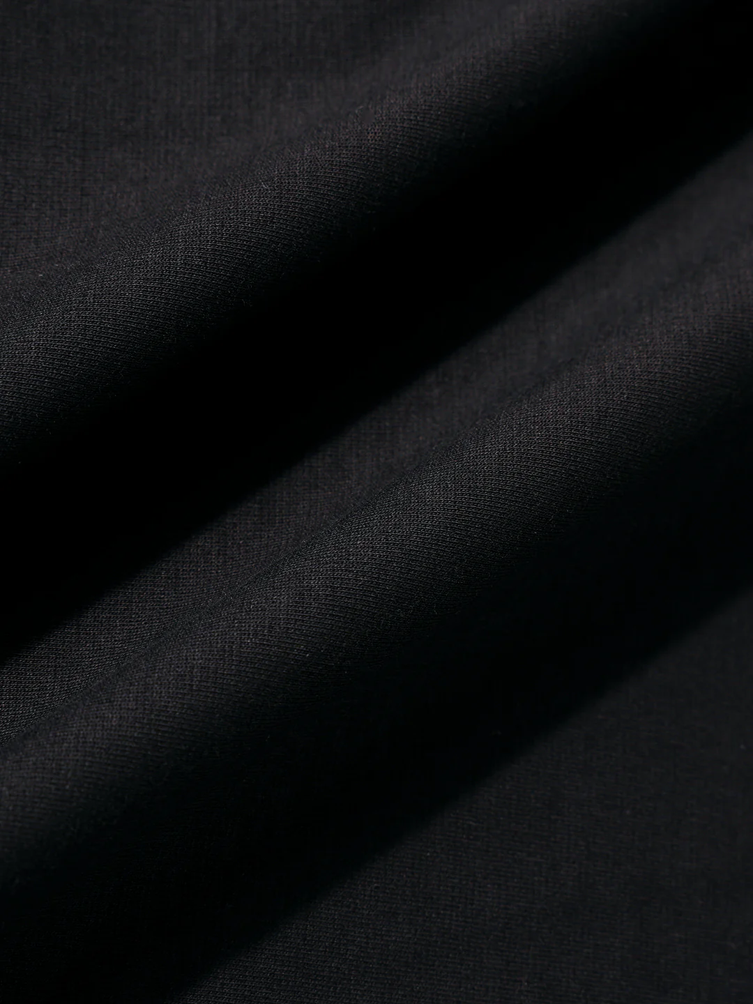 Men's Black Relaxed Fit Embroided 240 GSM Casual T-Shirt - Image 6