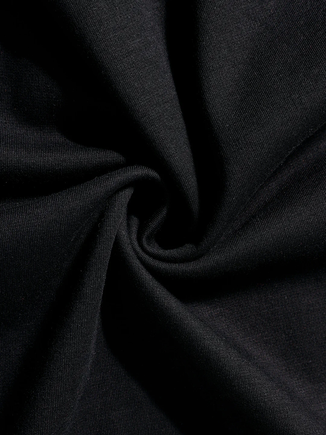 Men's Black Relaxed Fit Embroided 240 GSM Casual T-Shirt - Image 6