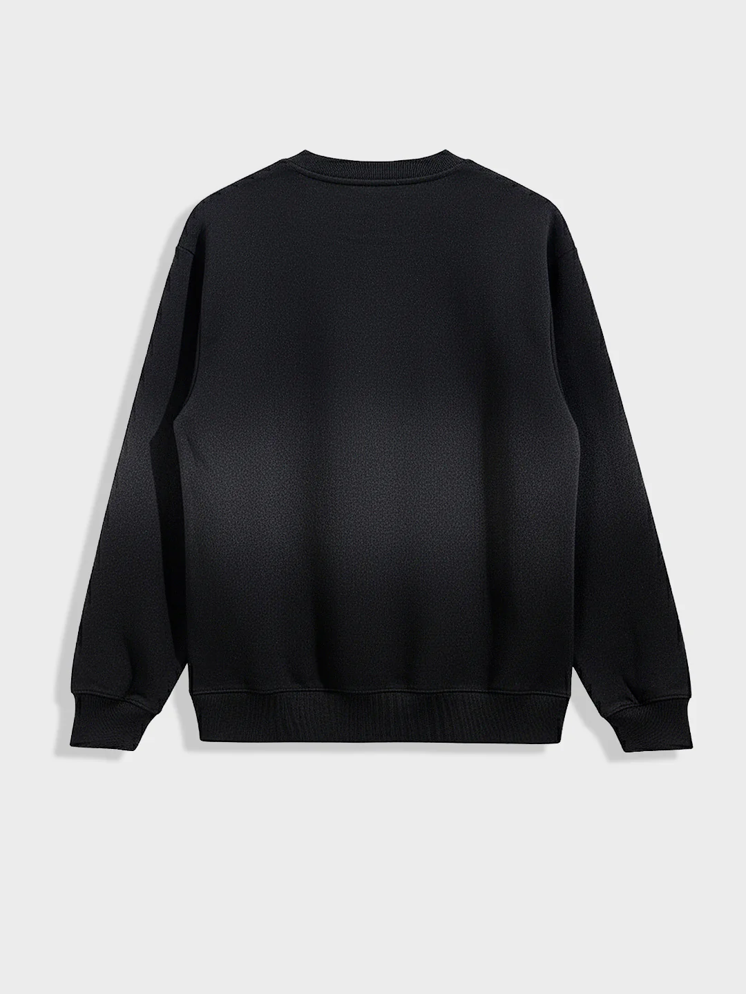 Men's Black Relaxed Fit Printed Casual Sweatshirt - Image 5