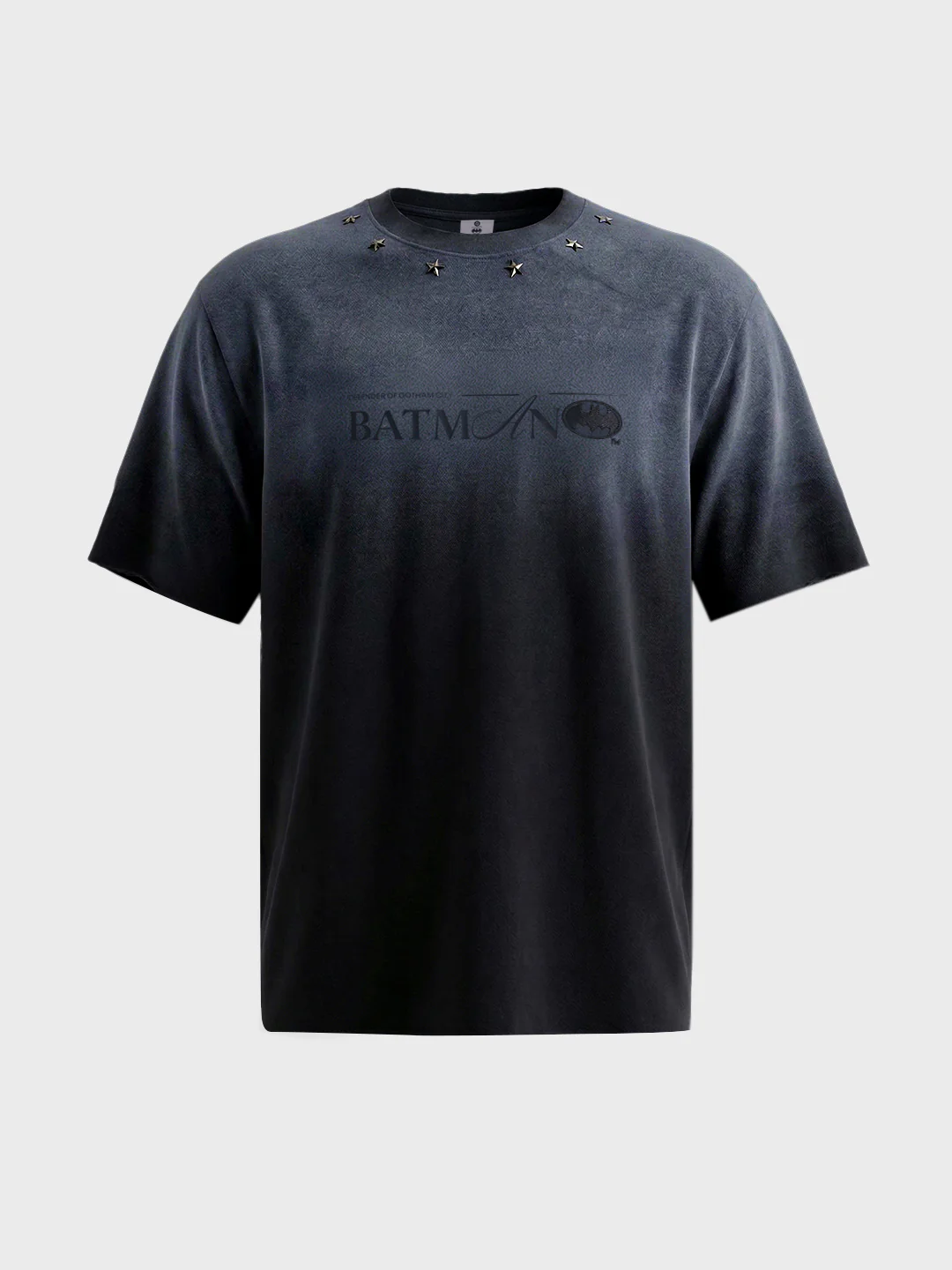 Men's Black Relaxed Fit Printed Casual T-Shirt - Image 6