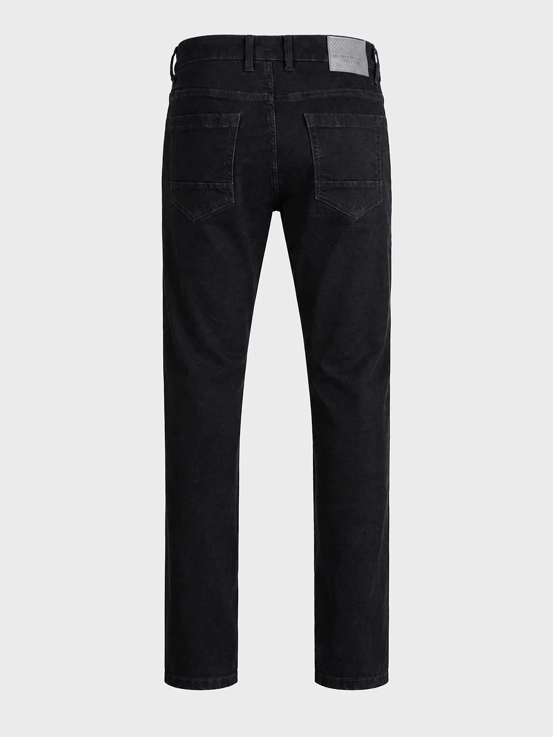 Men's Black Slim Straight Fit Solid Casual Jeans - Image 8