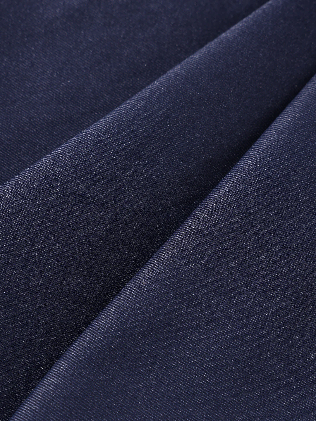 Men's Navy Blue Relaxed Fit Utility Solid Trousers - Image 7