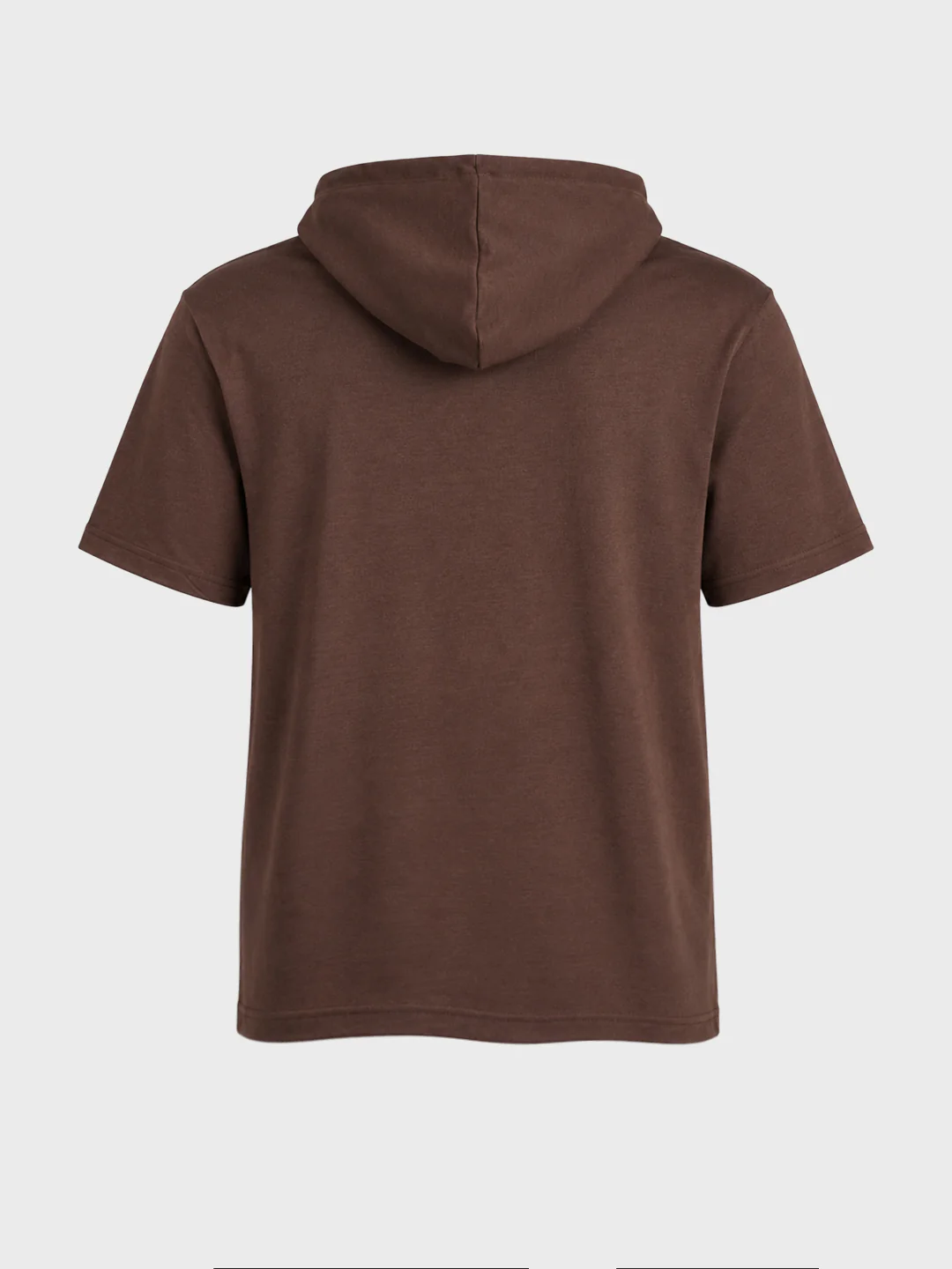 Men's Brown Relaxed Fit Embroidered Casual T-Shirts - Image 7