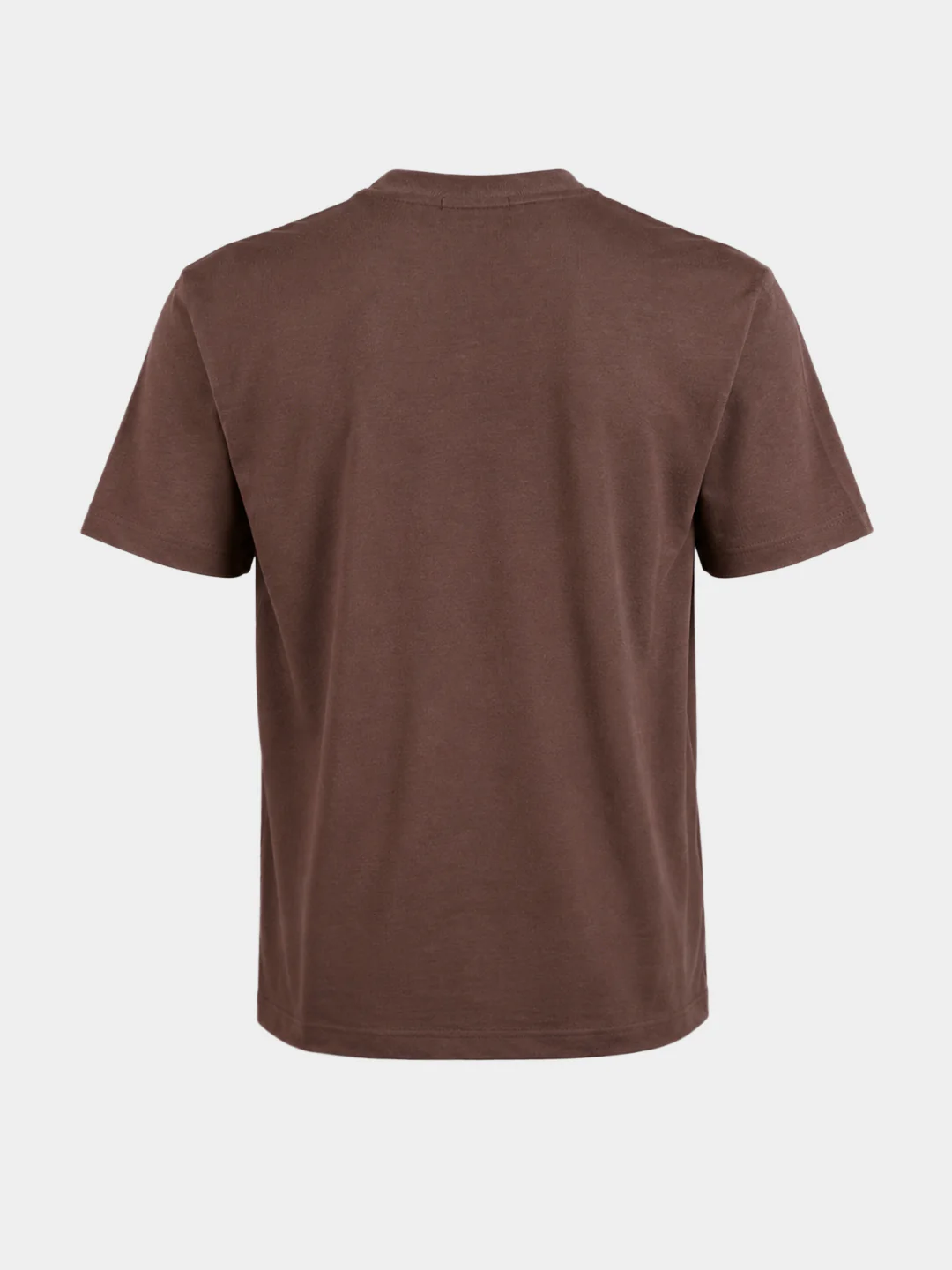 Men's Brown Relaxed Fit Graphic Printed Casual T-Shirt - Image 7
