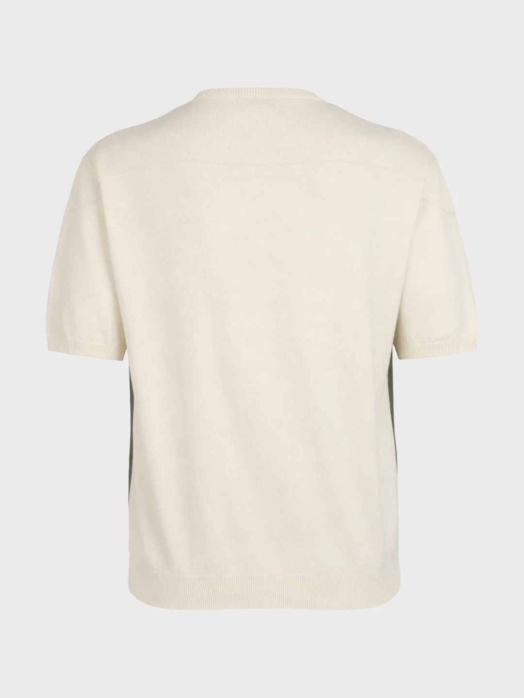 Men's Green Oversized Fit Graphic Printed Casual T-Shirt - Image 6