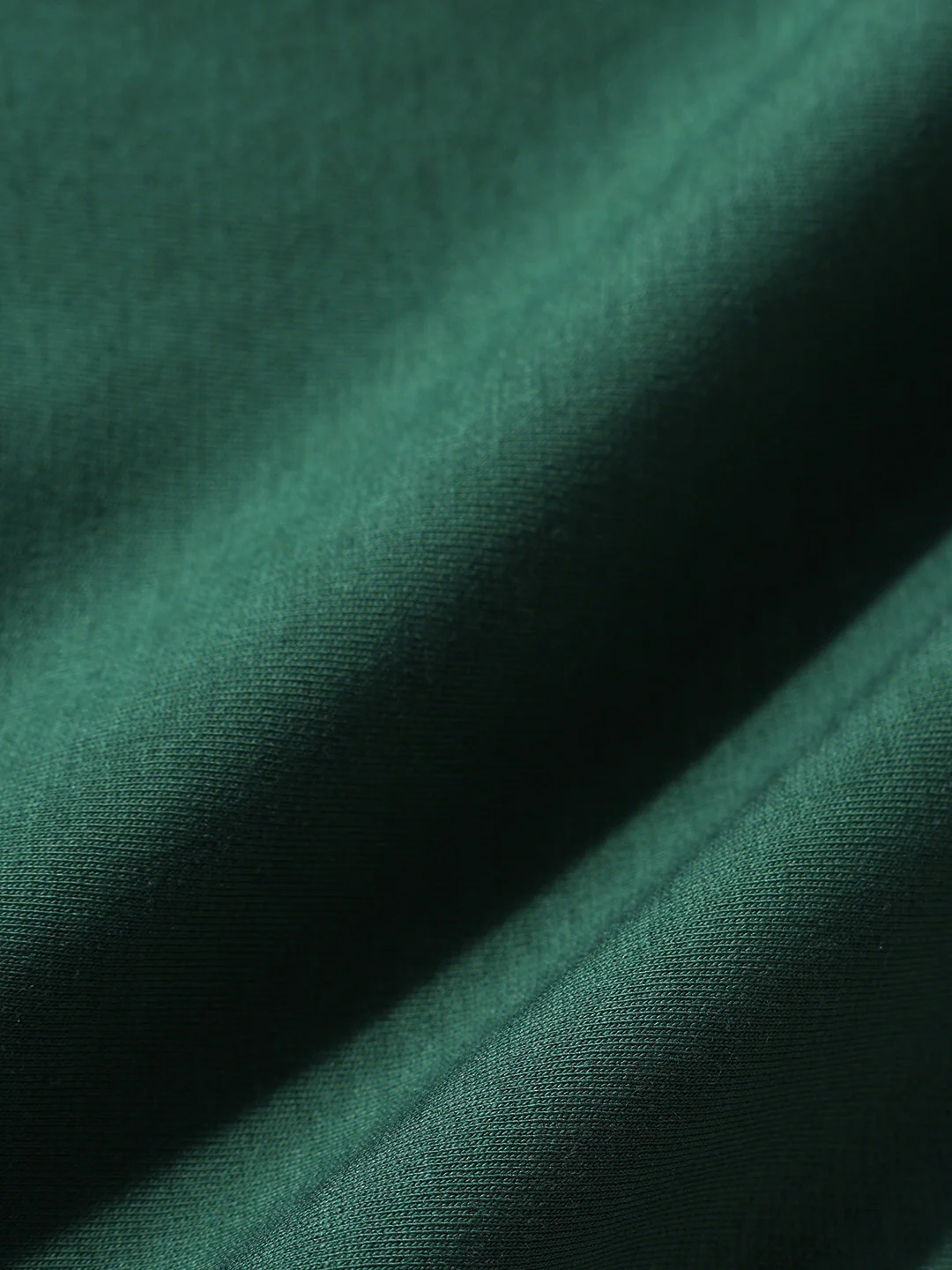 Men's Green Relaxed Fit Embroided 240 GSM Resort Wear T-Shirt - Image 6