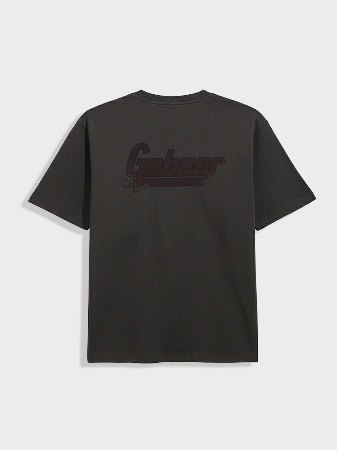 Men's Grey Relaxed Fit Graphic Printed 240 GSM Casual T-Shirt - Image 4