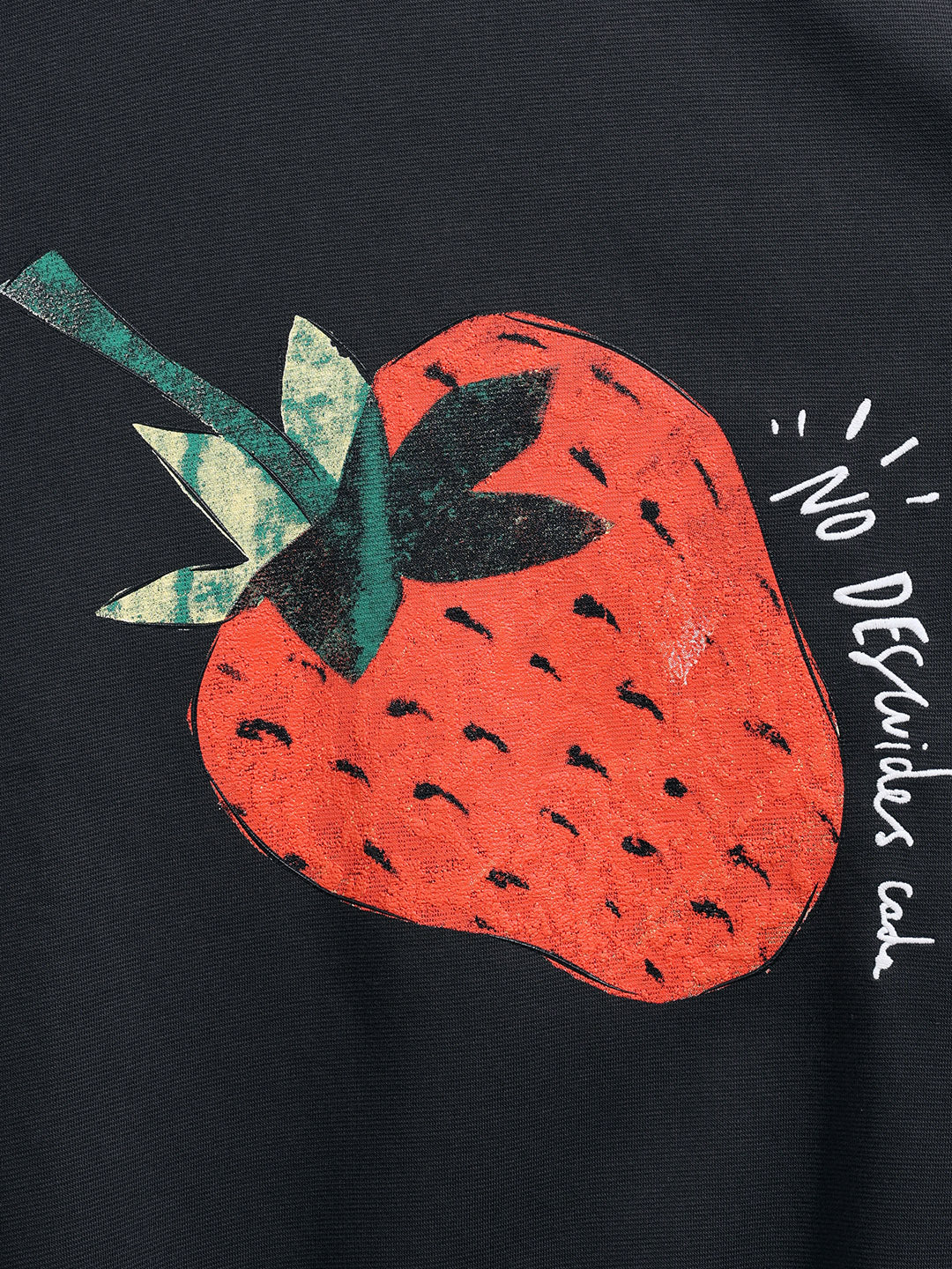 Men's Grey Relaxed Fit Graphic Printed Casual Sweatshirt - Image 3