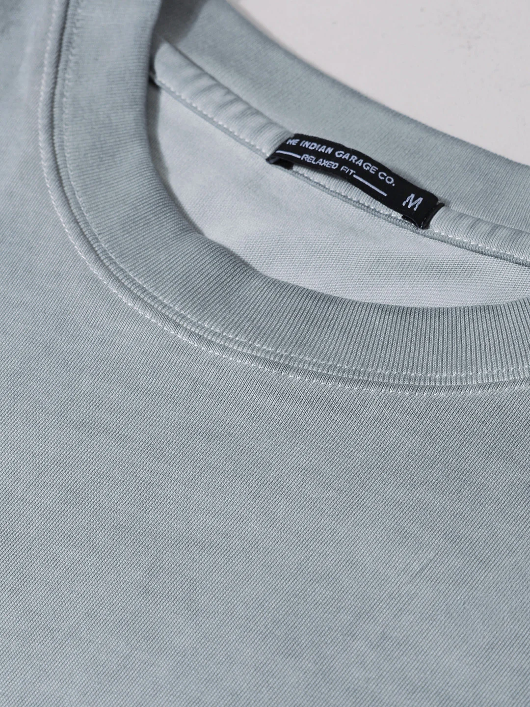 Men's Grey Relaxed Fit Graphic Printed 240 GSM Street Wear T-Shirt - Image 3