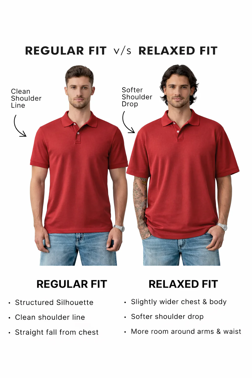 Men's Black Relaxed Fit Textured Casual T-Shirts - Image 7