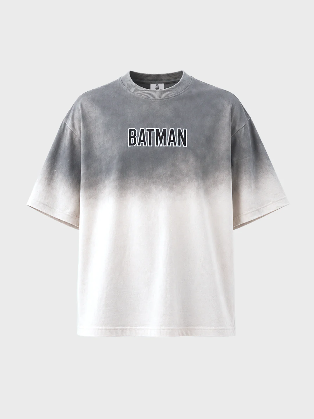 Men's Off White Oversized Fit Graphic Printed Casual T-Shirt - Image 6