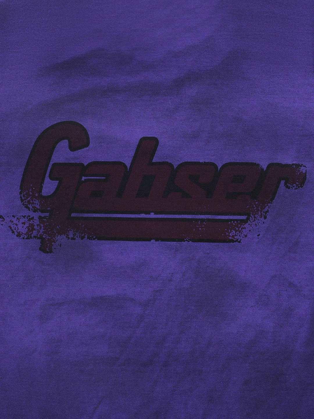 Men's Purple Relaxed Fit Graphic Printed 240 GSM Casual T-Shirt - Image 6