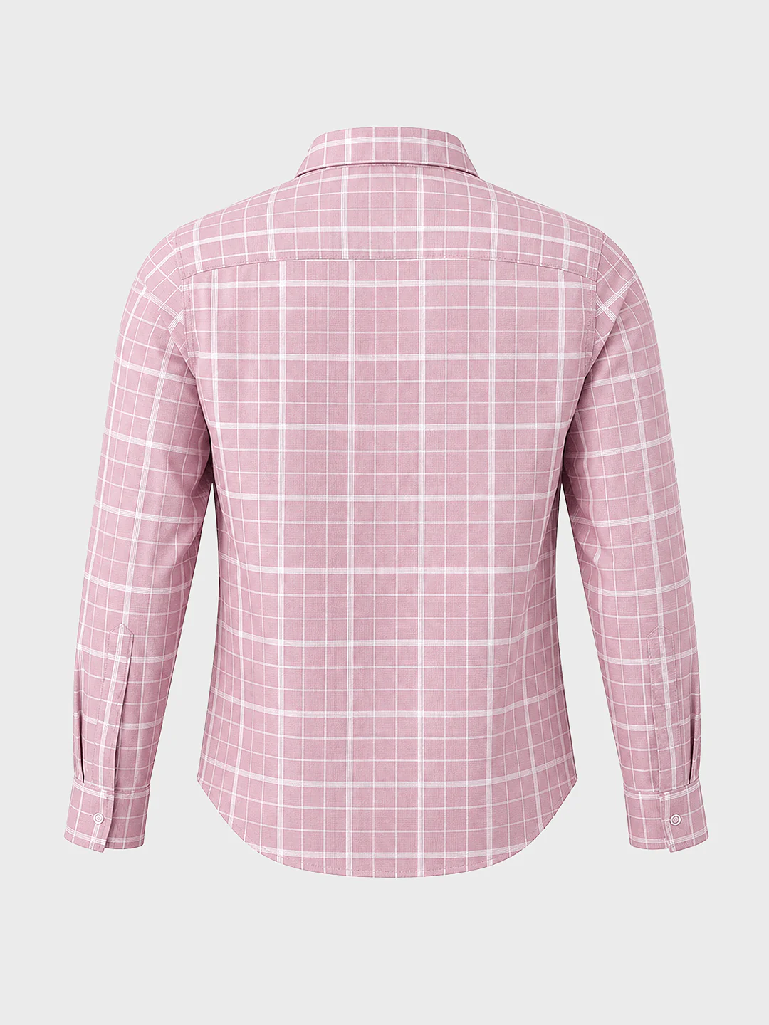 Men's Purple Slim Fit Checkered Casual Shirt - Image 7