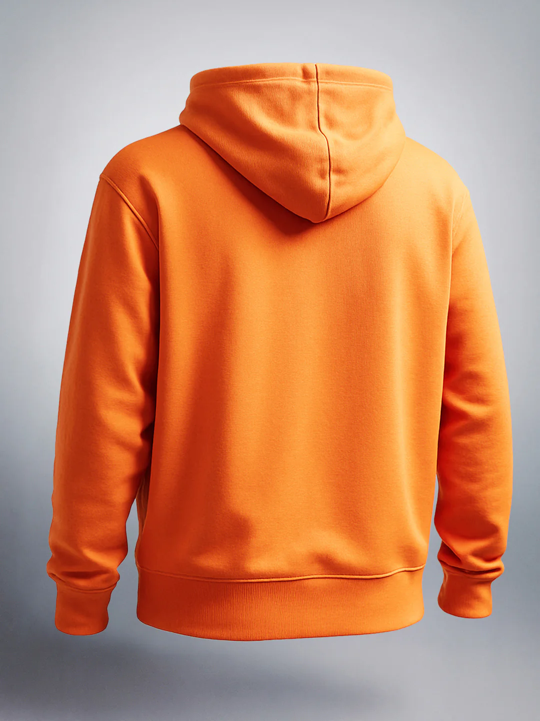 Men's Rust Relaxed Fit Embroided Casual Sweatshirt - Image 5