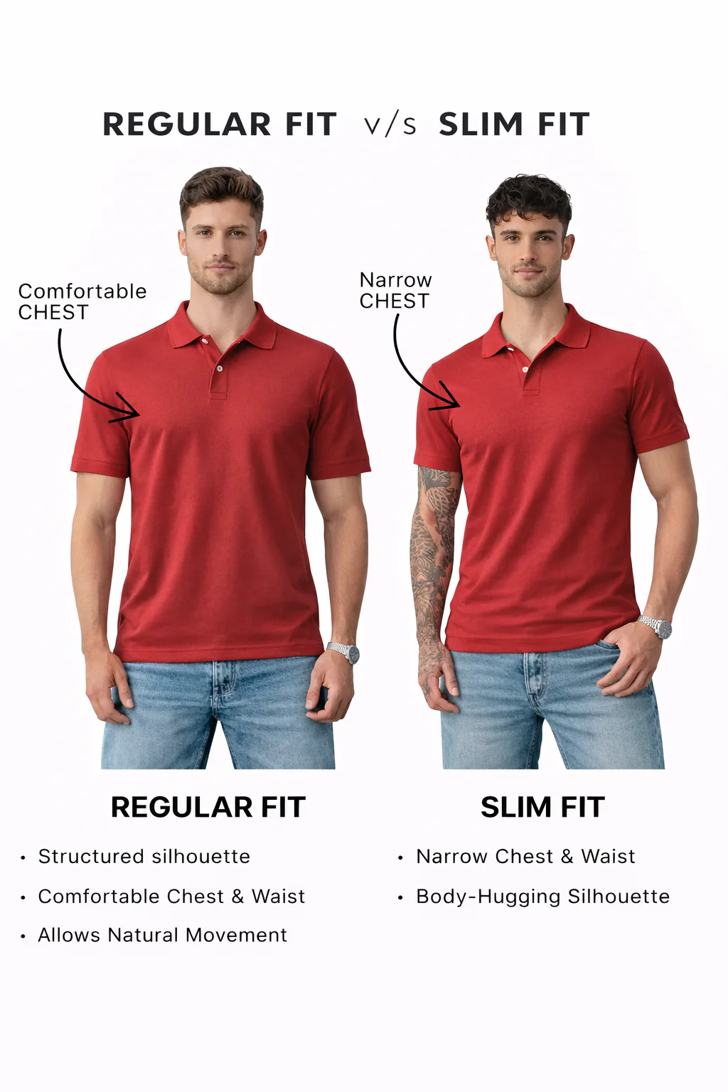 Men's Navy Blue Slim Fit Striped Flat Knit Polo T-Shirt - Image 7