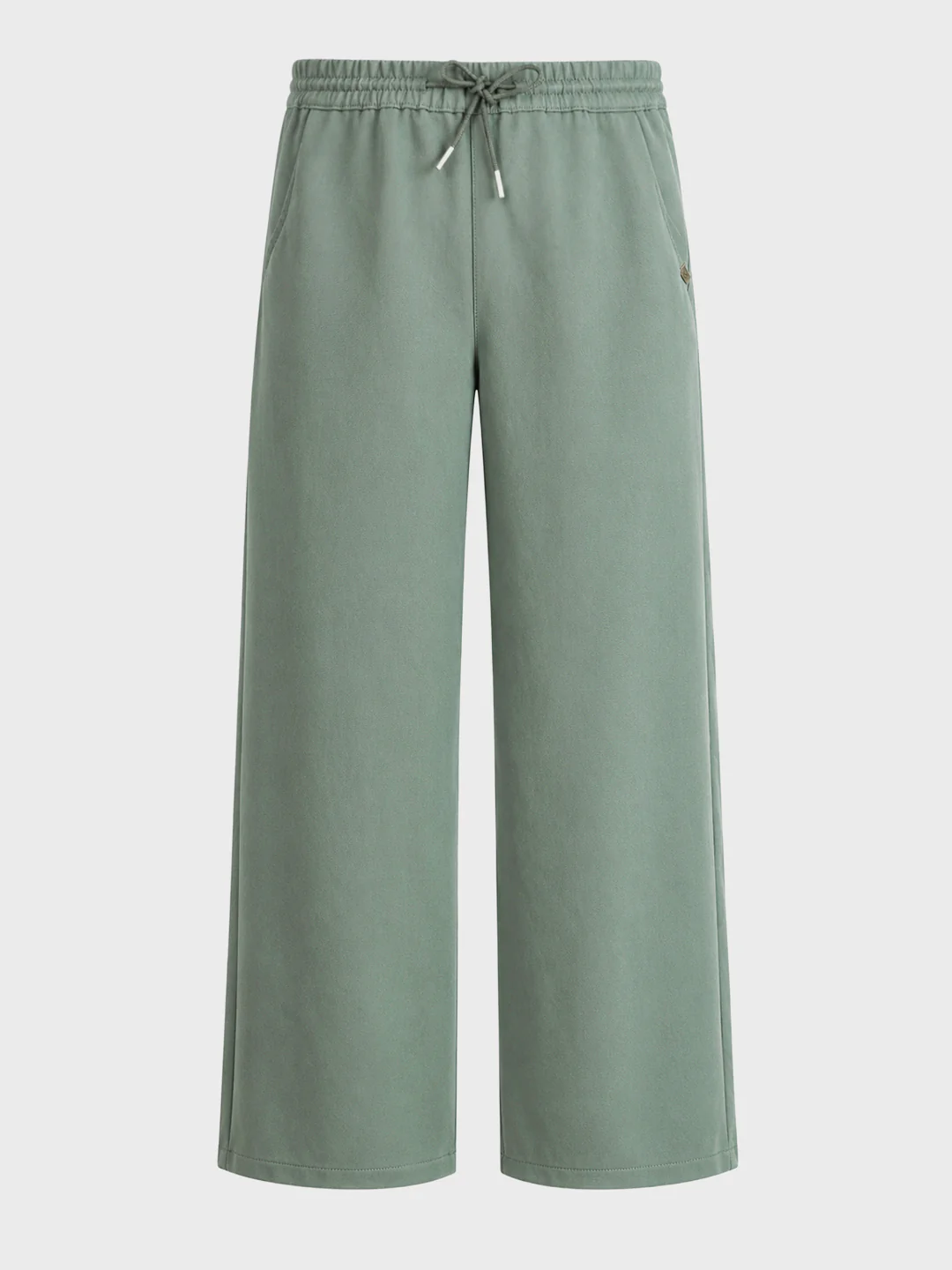 Men's Green Relaxed Fit Solid Casual Joggers - Image 7