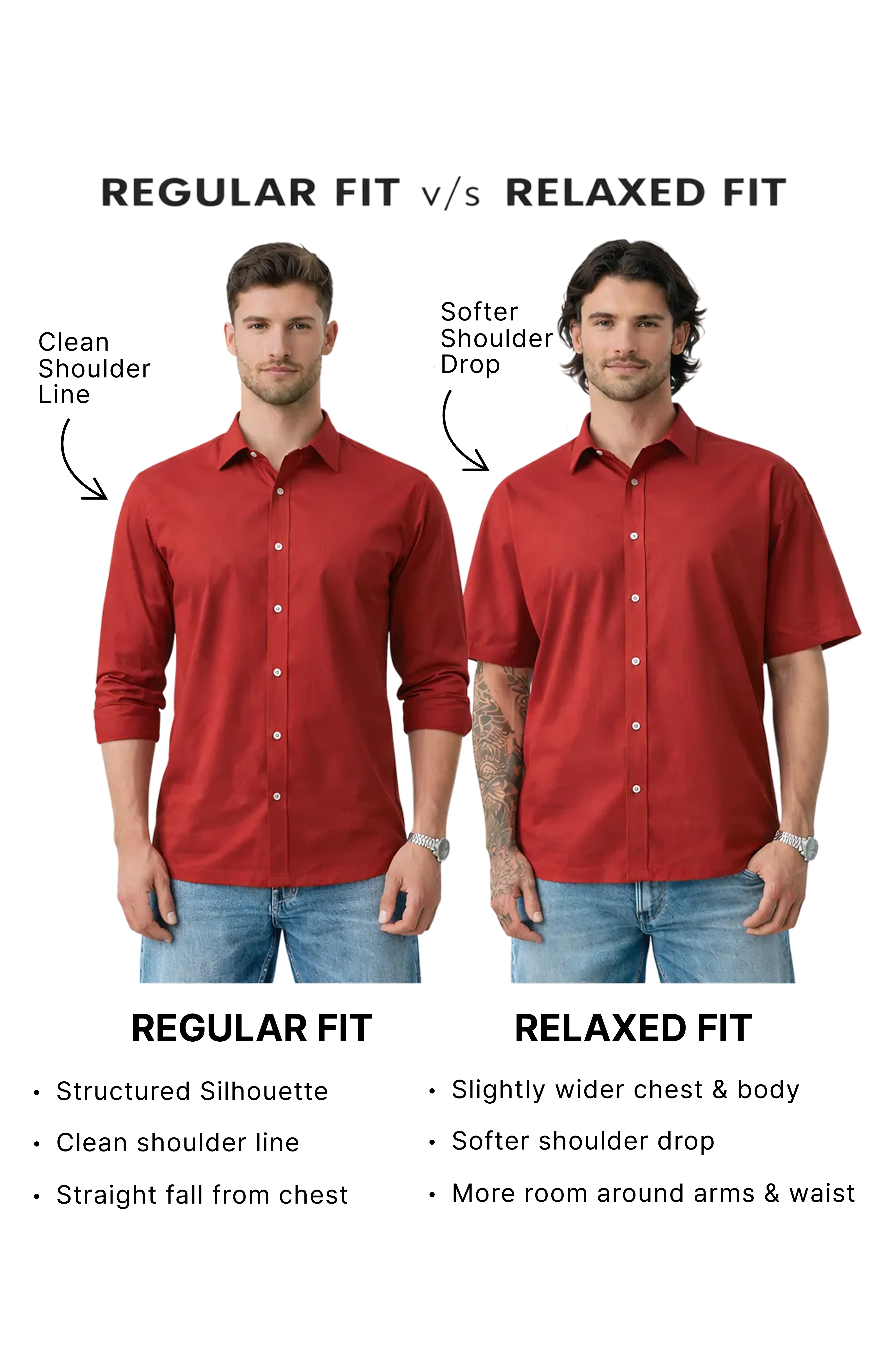 Men's Black Regular Fit Solid Casual Shirt - Image 8