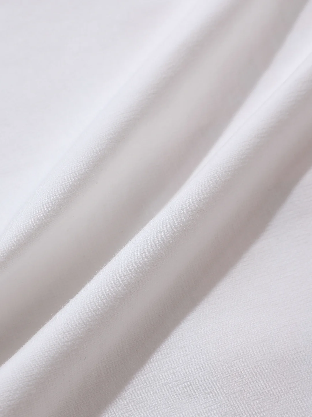 Men's White Relaxed Fit Embroided 240 GSM Casual T-Shirt - Image 7
