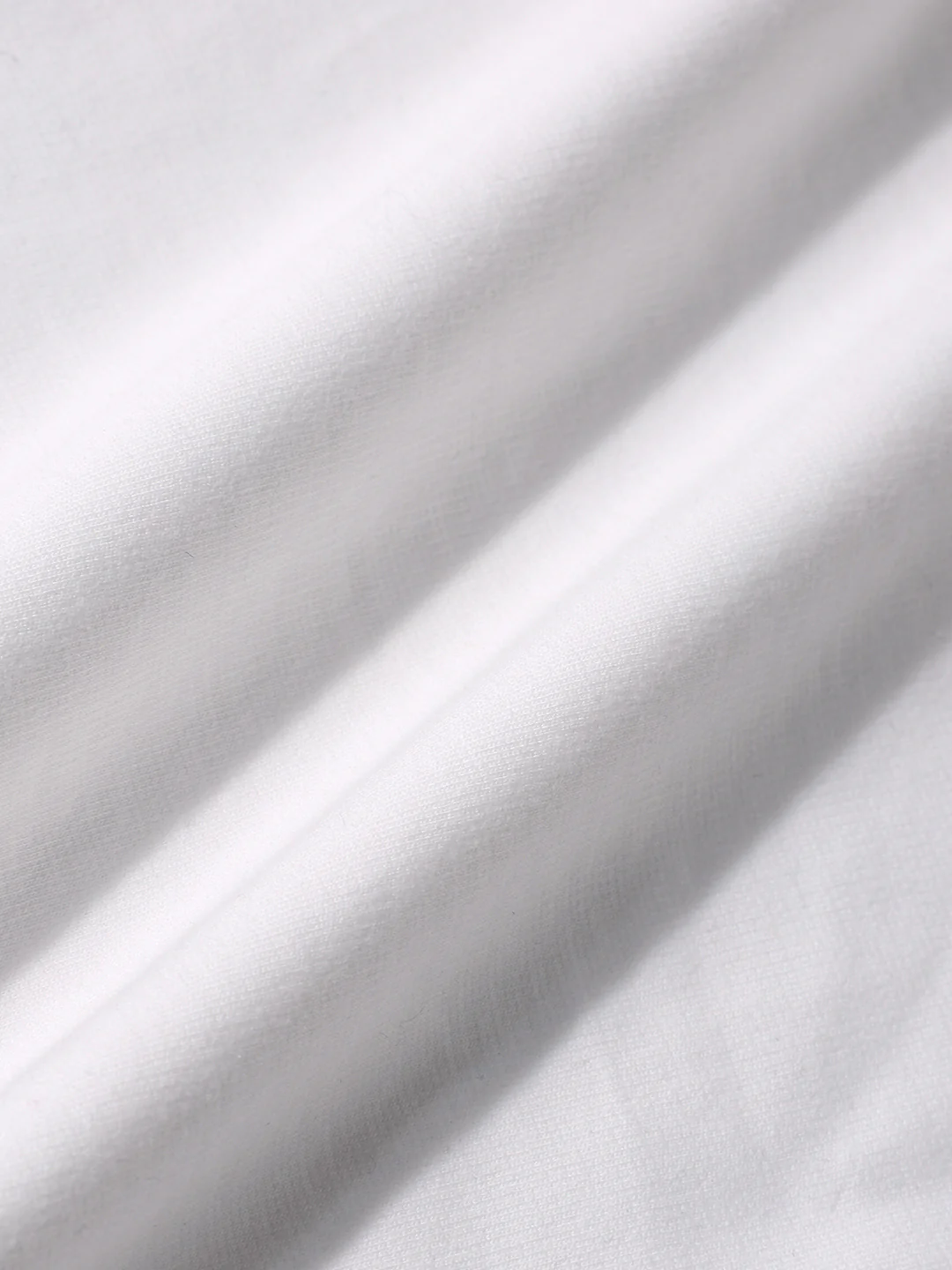 Men's White Relaxed Fit Embroided 240 GSM Casual T-Shirt - Image 5