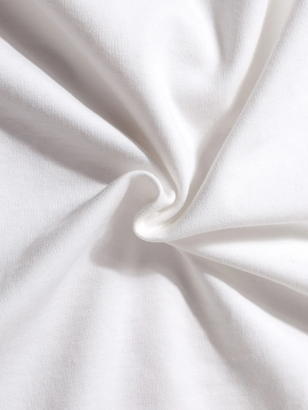 Men's White Relaxed Fit Embroided 240 GSM Casual T-Shirt - Image 6