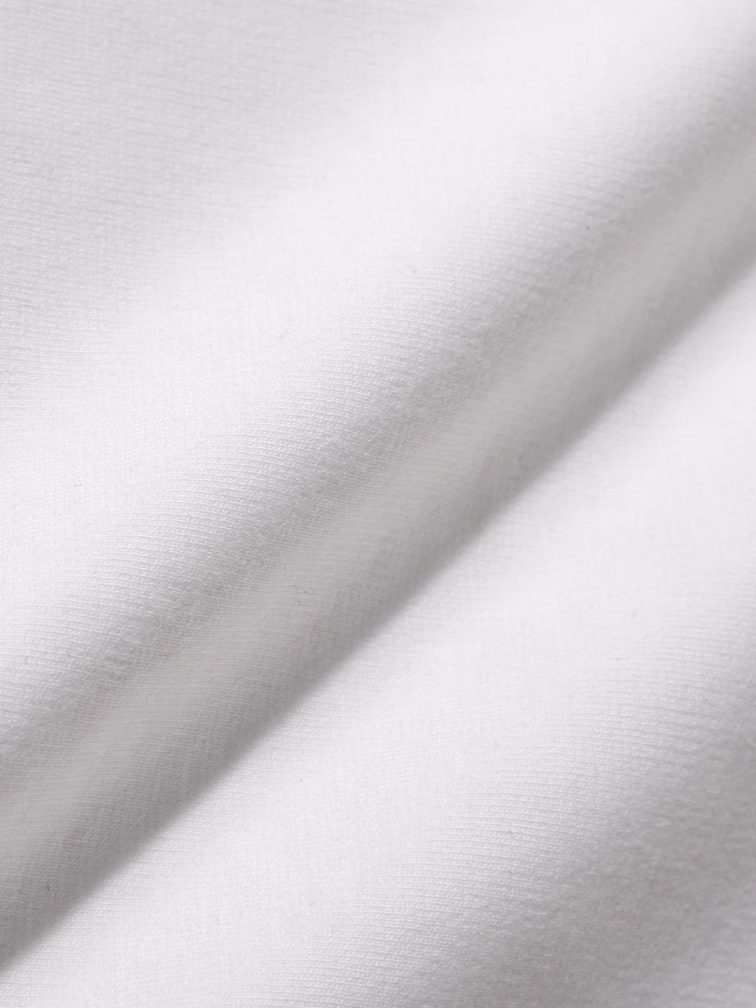 Men's White Relaxed Fit Embroided 240 GSM Resort Wear T-Shirt - Image 6
