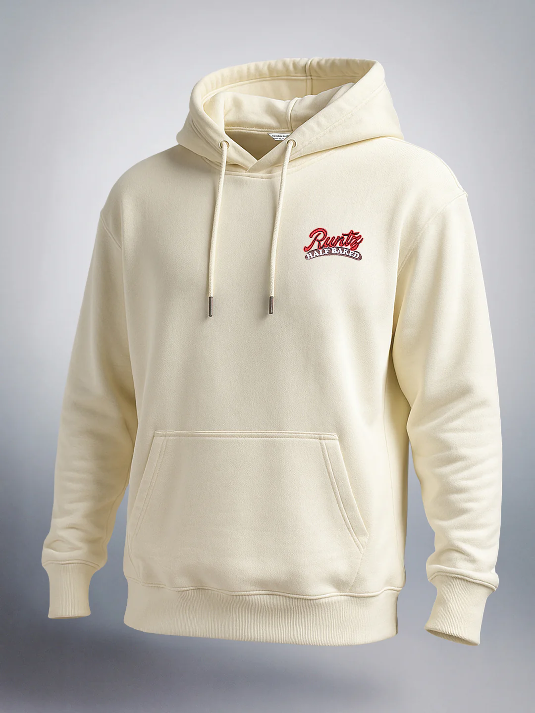 Men's White Relaxed Fit Graphic Printed Casual Sweatshirt - Image 4