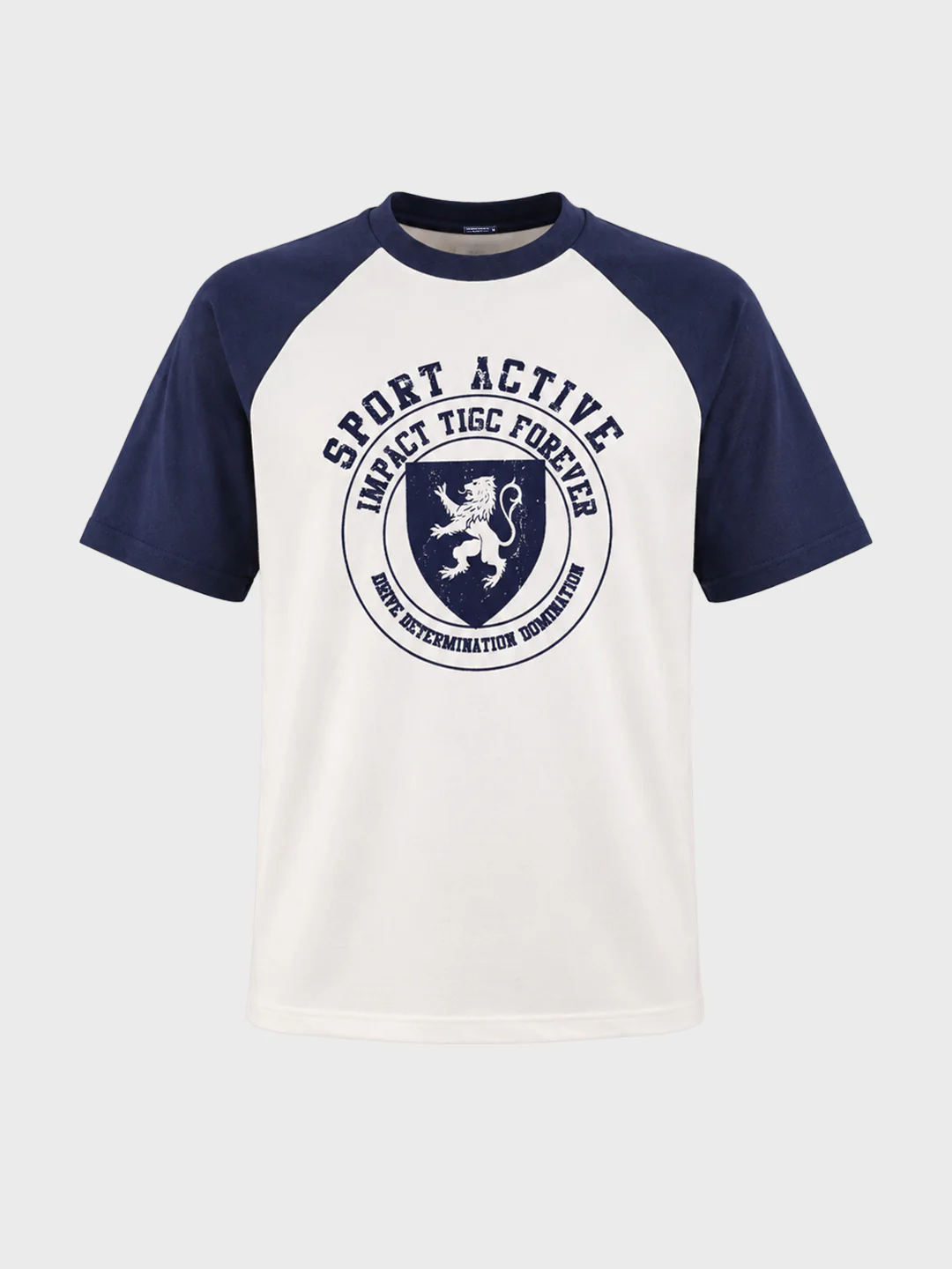 Men's White Relaxed Fit Graphic Printed Casual T-Shirt - Image 6