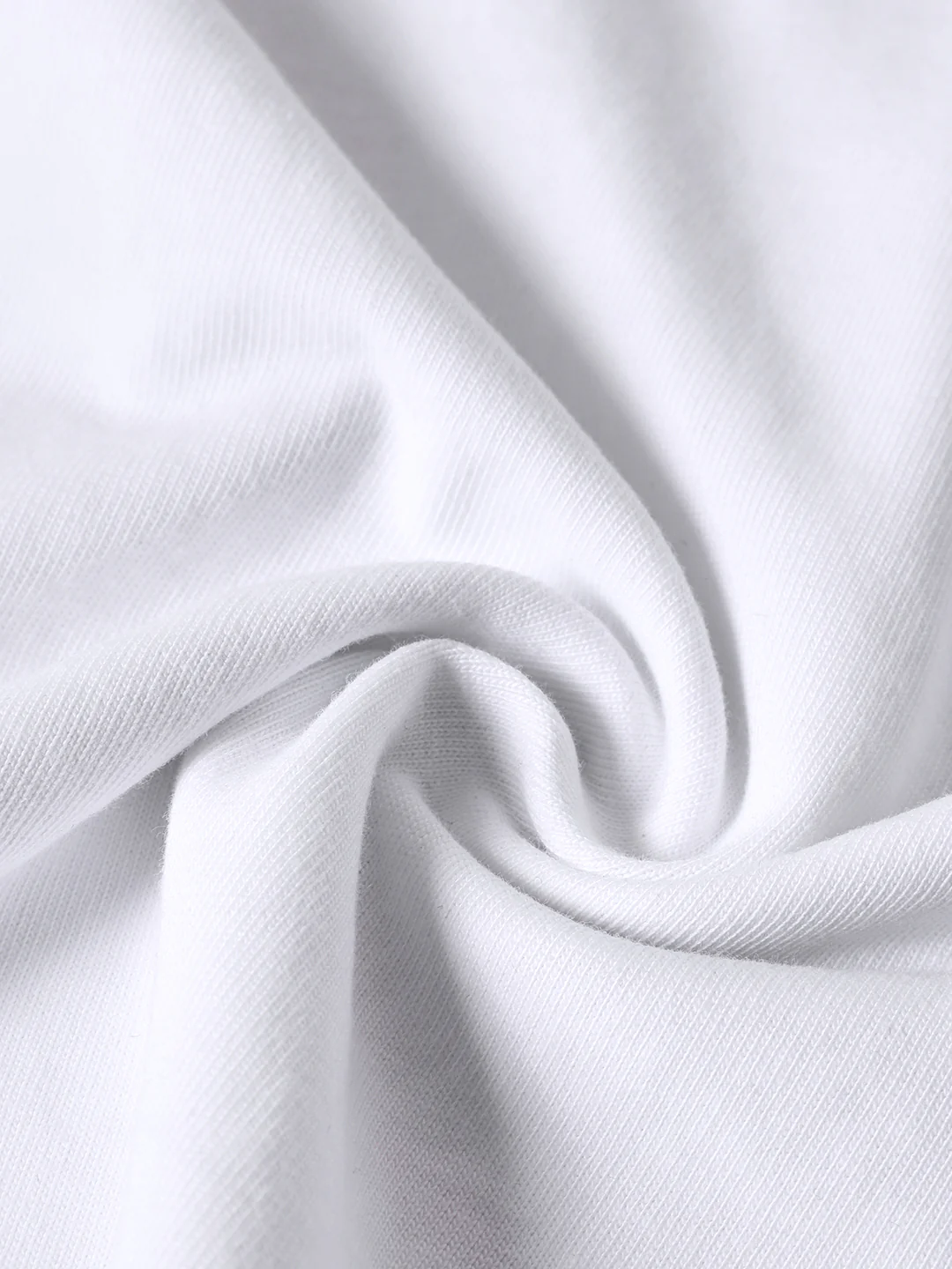 Men's White Relaxed Fit Graphic Printed 240 GSM Street Wear T-Shirt - Image 8