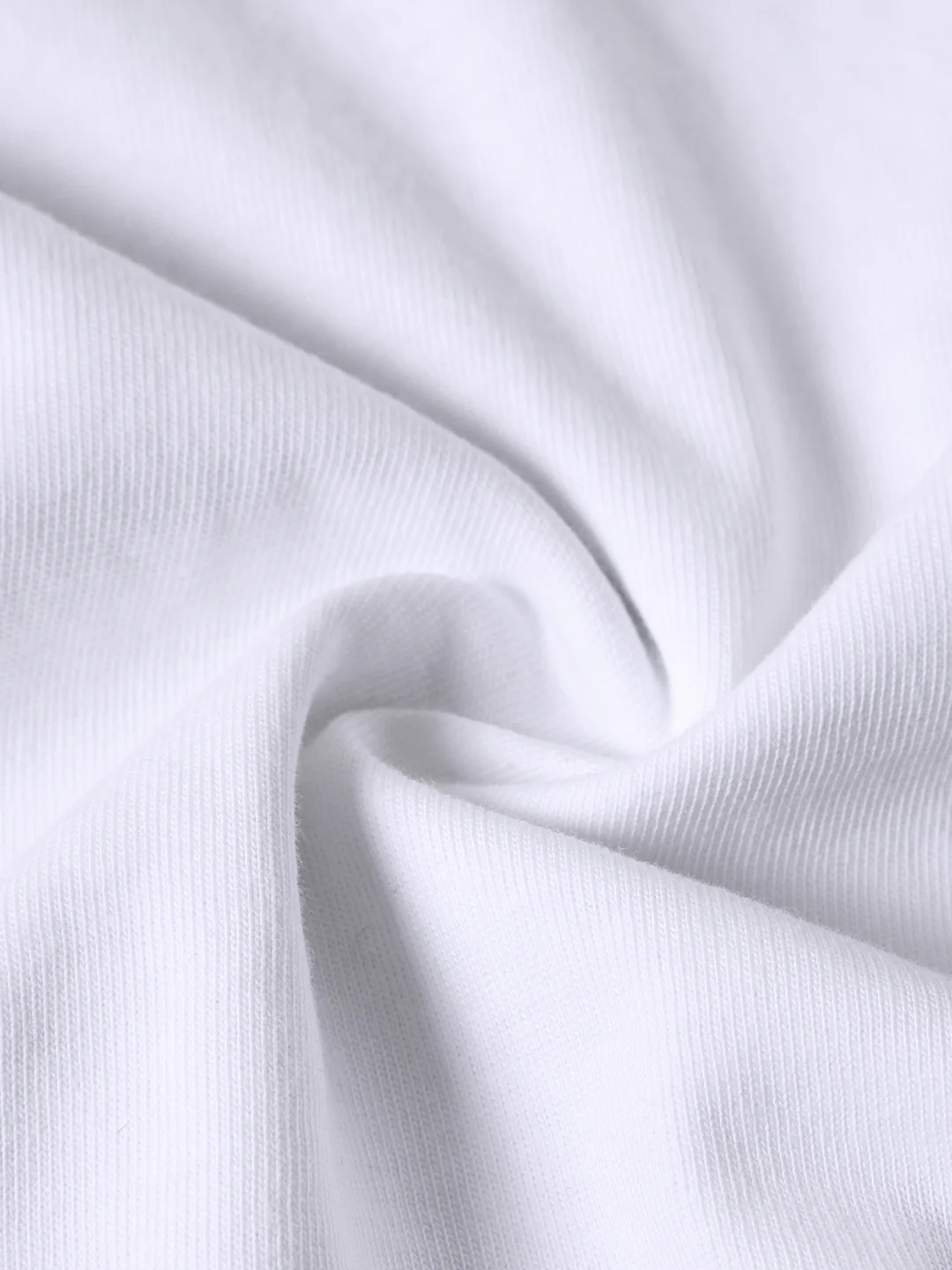 Men's White Relaxed Fit Graphic Printed 240 GSM Street Wear T-Shirt - Image 9