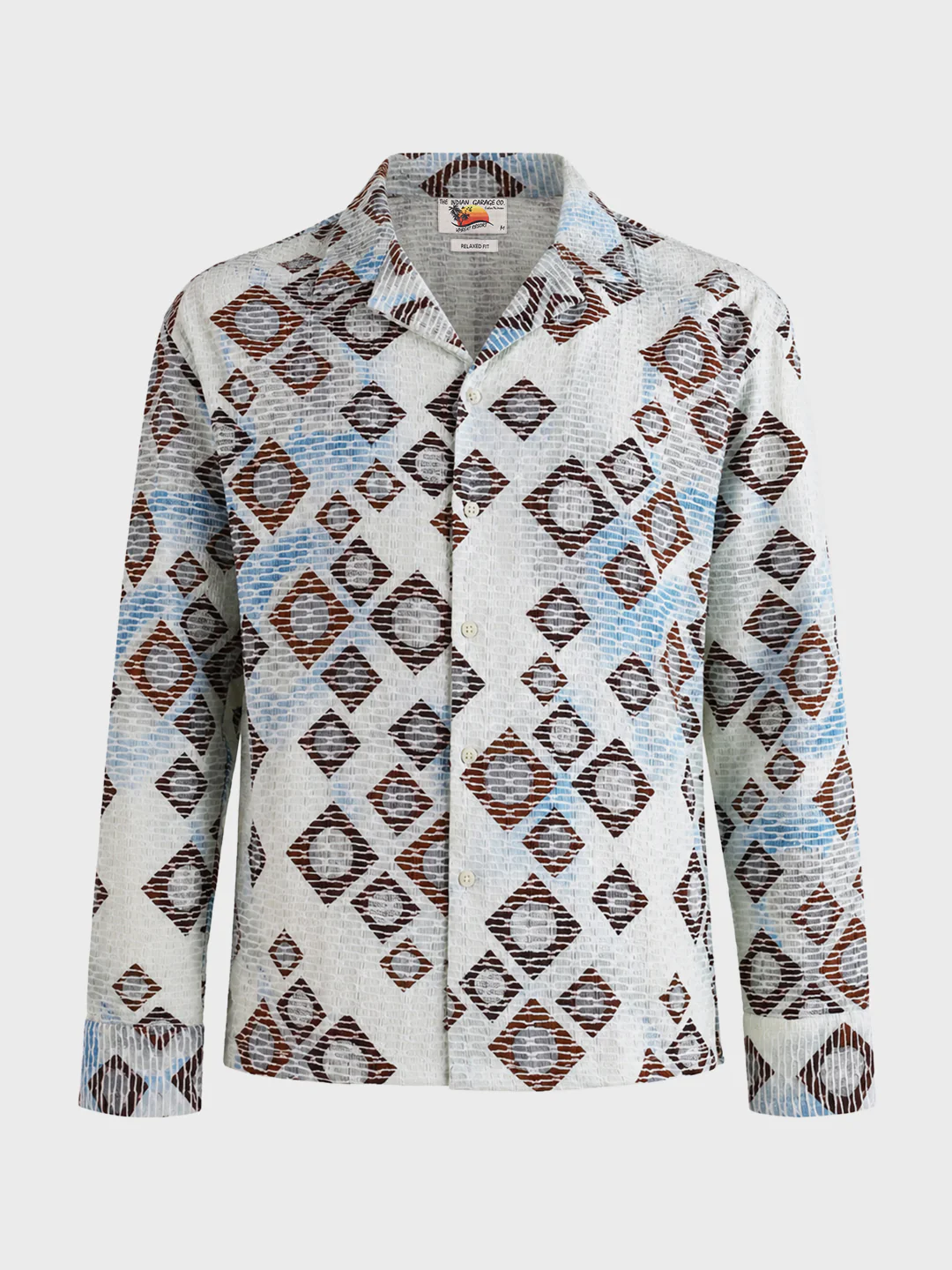 Men's Multicolor Relaxed Fit Solid Casual Shirt - Image 6