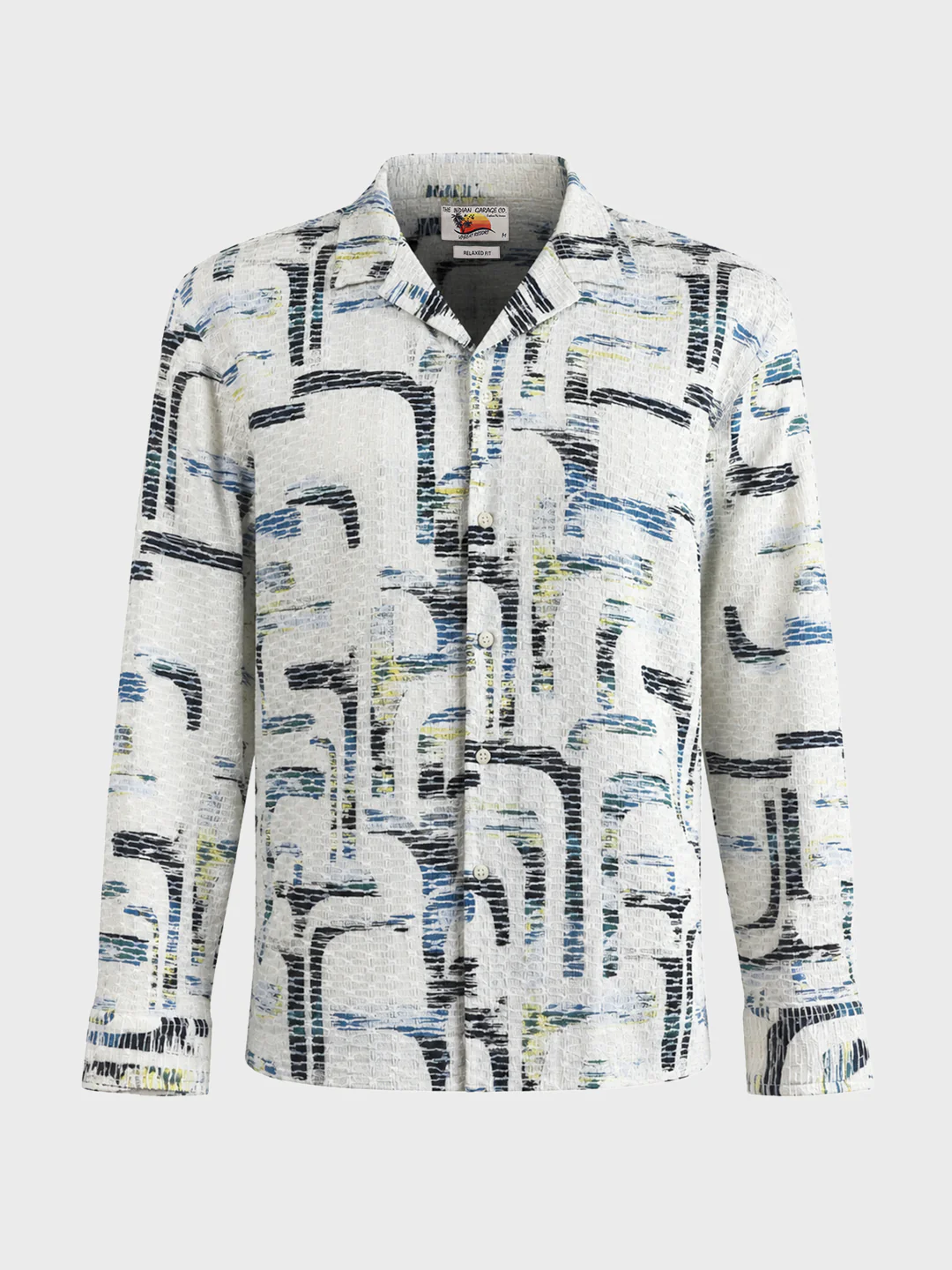 Men's White Relaxed Fit Solid Casual Shirt - Image 6