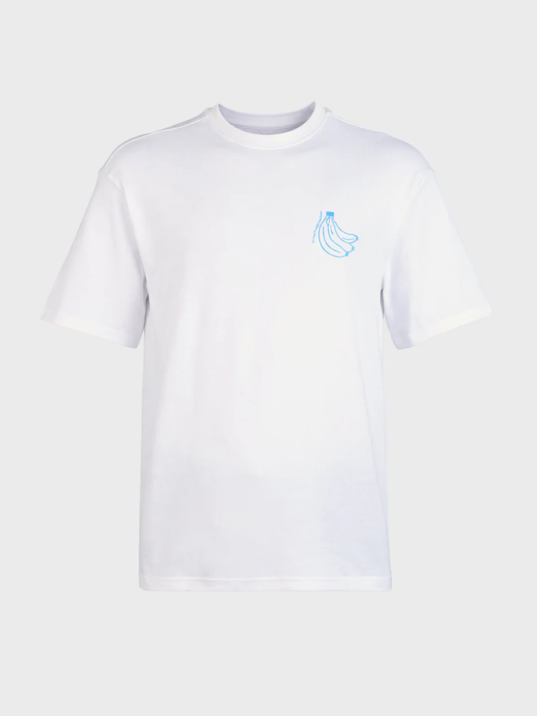 Men's White Relaxed Fit Printed Casual T-Shirt - Image 6