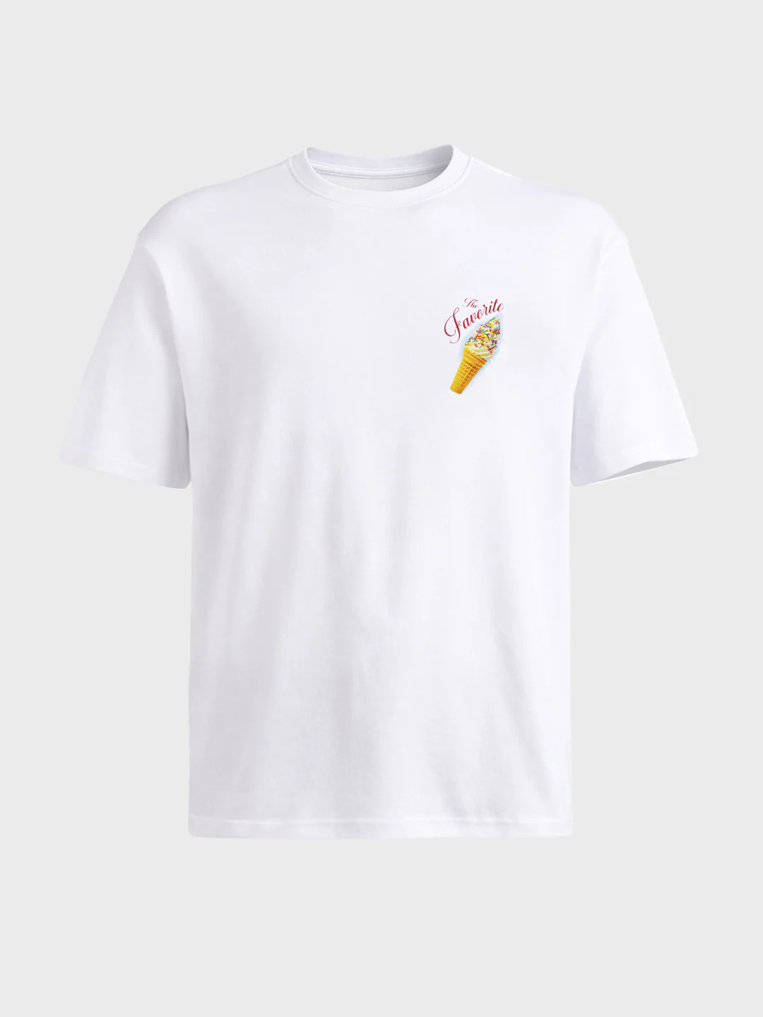 Men's White Relaxed Fit Printed Casual T-Shirt - Image 6