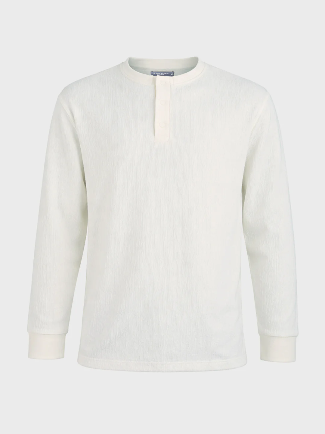 Men's White Relaxed Fit Solid Casual T-Shirts - Image 6
