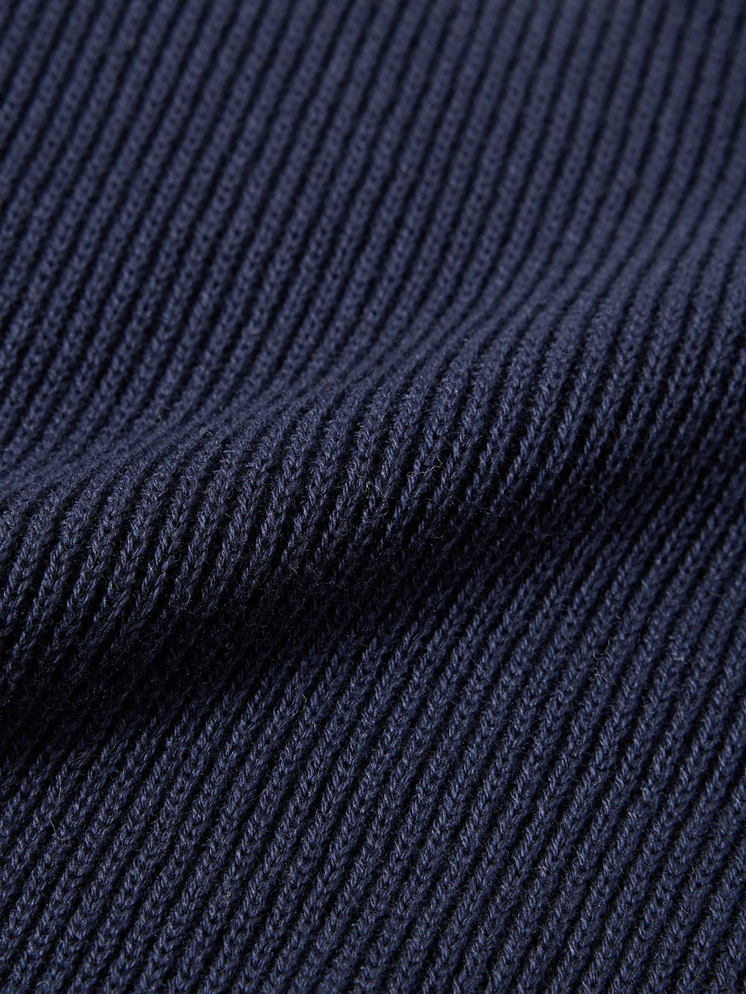 Men's White Slim Fit Striped Flat Knit Polo T-Shirt - Image 7