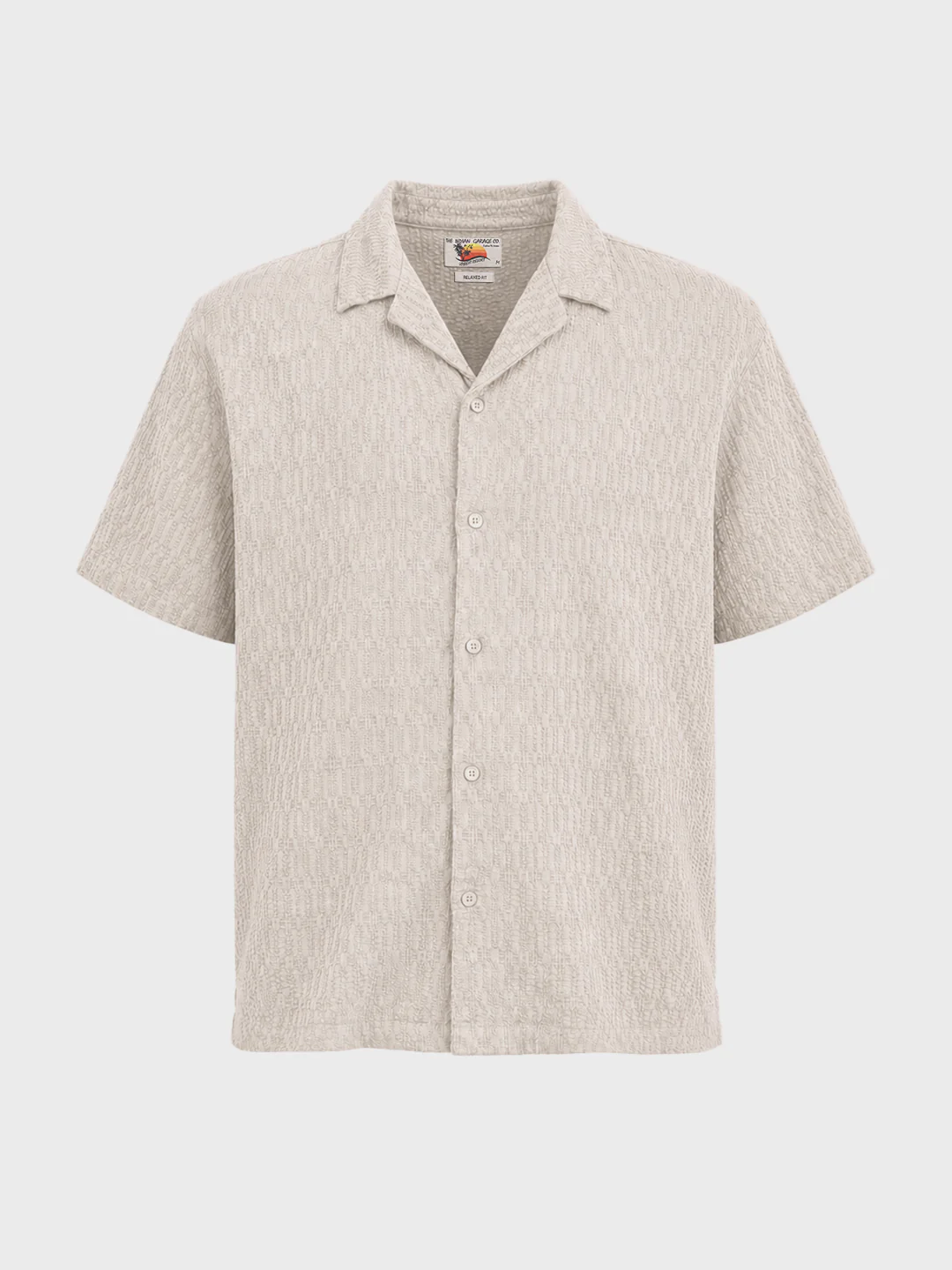 Men's Yellow Relaxed Fit Solid Casual Shirt - Image 6