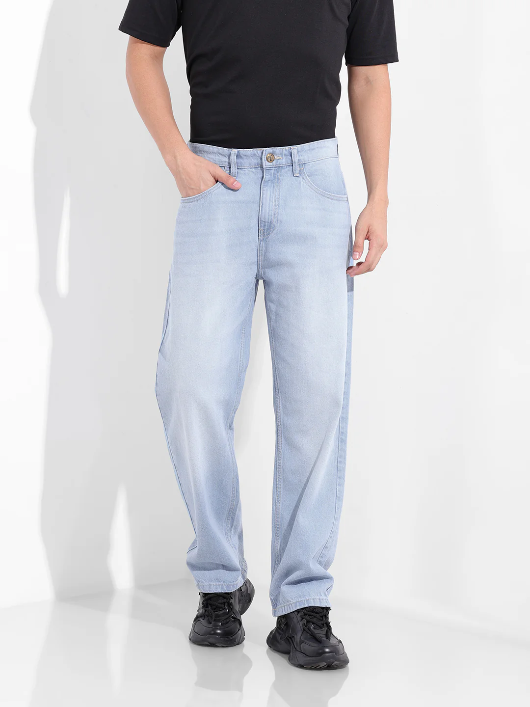 Men's Blue Relaxed Fit The Eternity Series Jeans